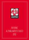 Informe al Parlamento Vasco 2002