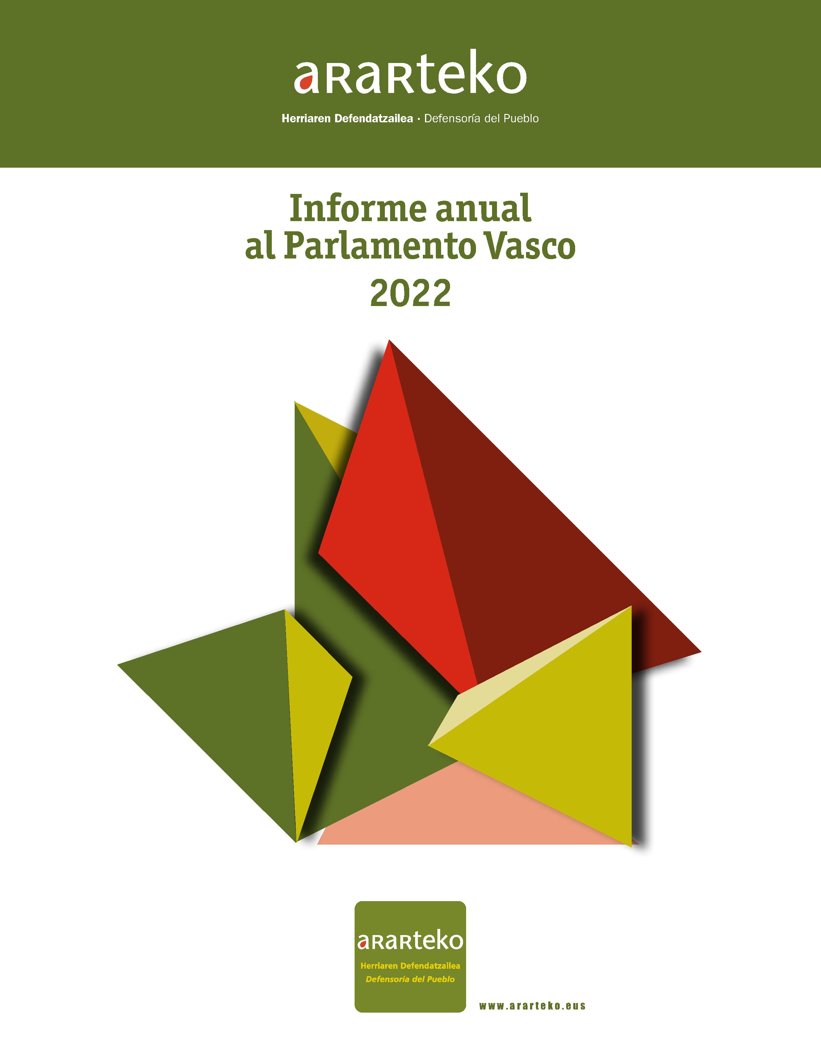  Informe al Parlamento Vasco 2022