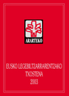 Eusko Legebiltzarrarentzako txostena 2003